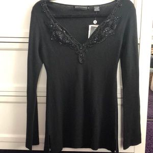 Cashmere/silk sweater